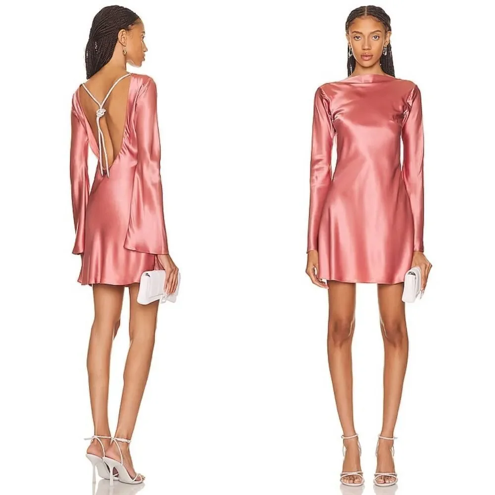 Cult Gaia Milla Dress in Jaipur US10 - Picture 4 of 9